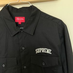 Supreme button down shirt